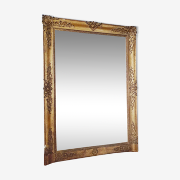 Former Golden trumeau mirror 121 x 85cm