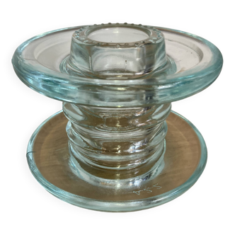 industrial electric insulator glass candle holder