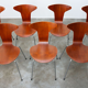 Model 3105 Mosquito chairs by Arne Jacobsen for Fritz Hansen 1967