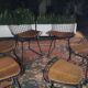 6 chaises Wire Harry Bertoia noires