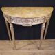 Console en laque italienne de style Louis XVI du 20e siècle