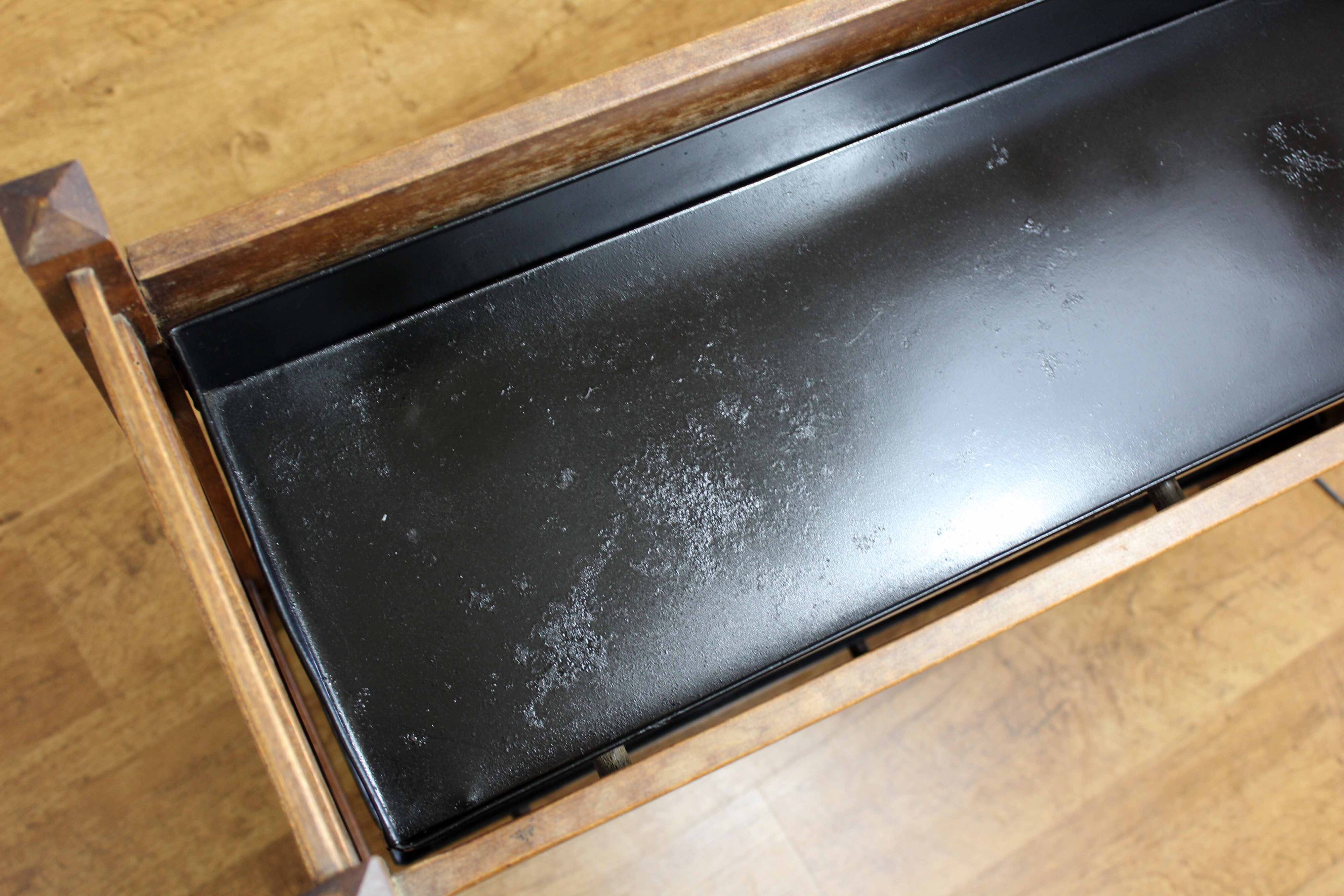 Wooden and zinc planter 1950