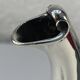 Christofle Silver-Plated Metal Coffee Pot with Blackened Wood Handle