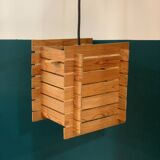 Scandinavian wooden pendant light
