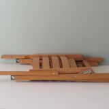 Vintage wood folding garden set.