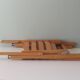 Vintage wooden folding garden set