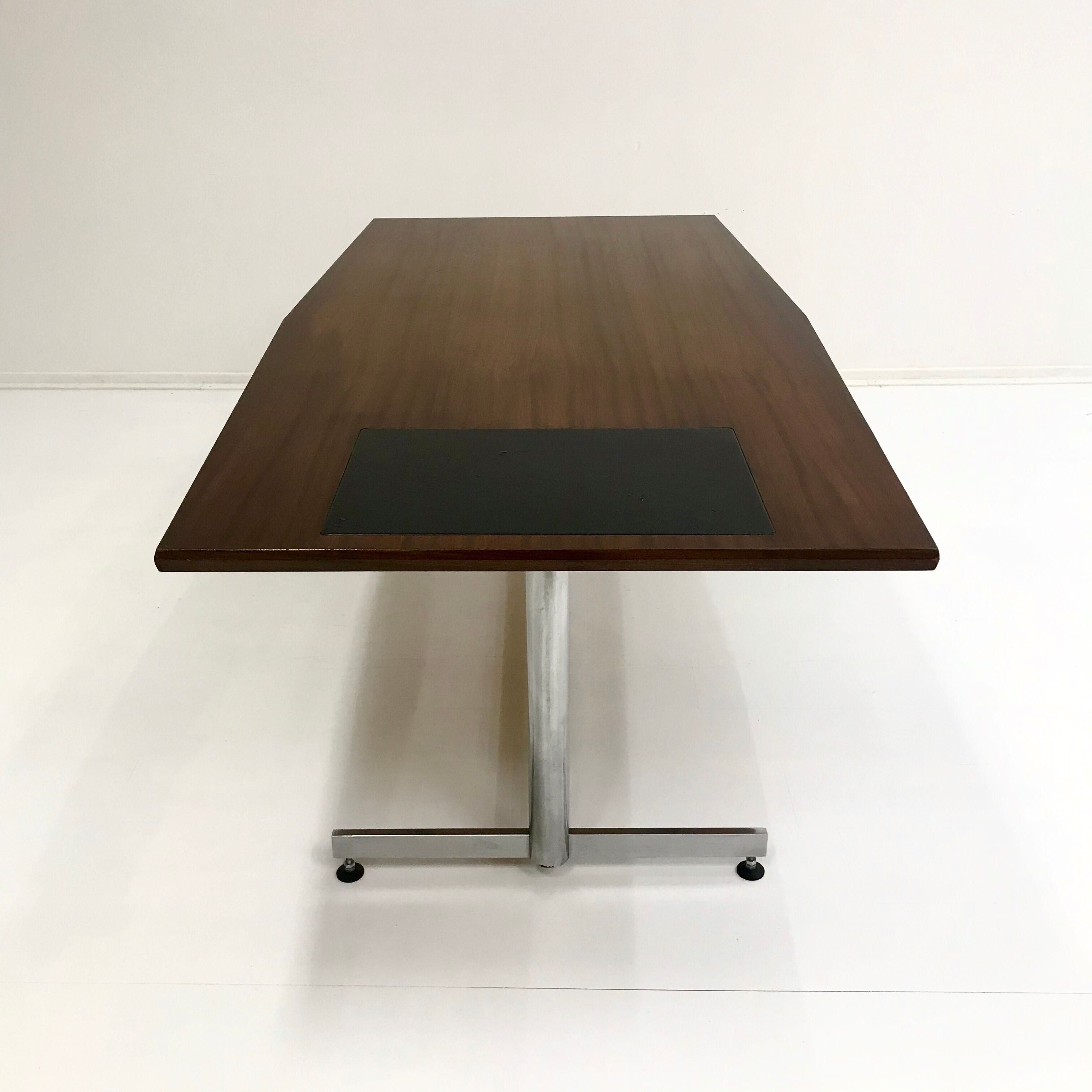Mid Century Danish Rosewood Writing Desk or Conferance Table, 1970s.