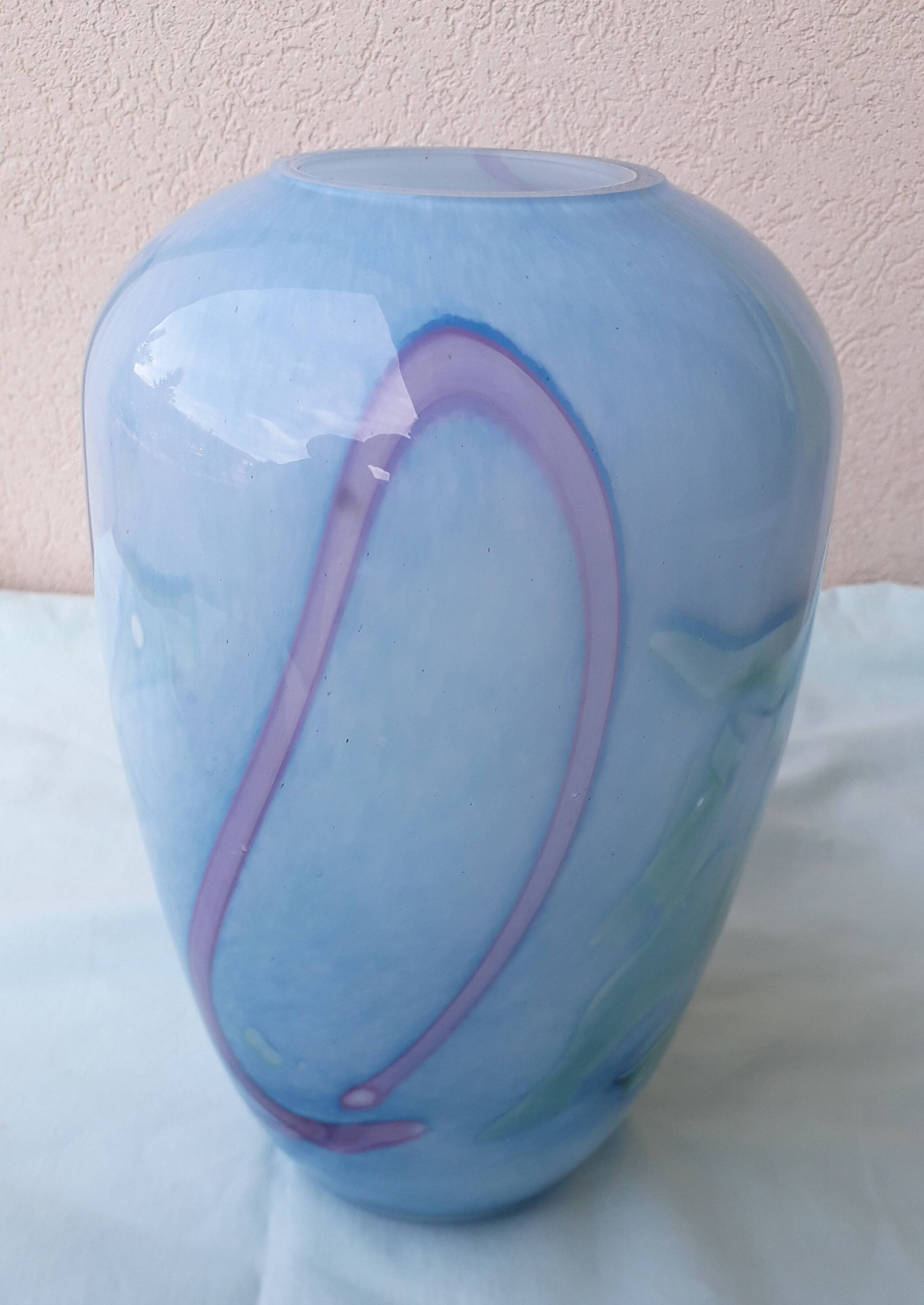 Glass vase La Rochère
