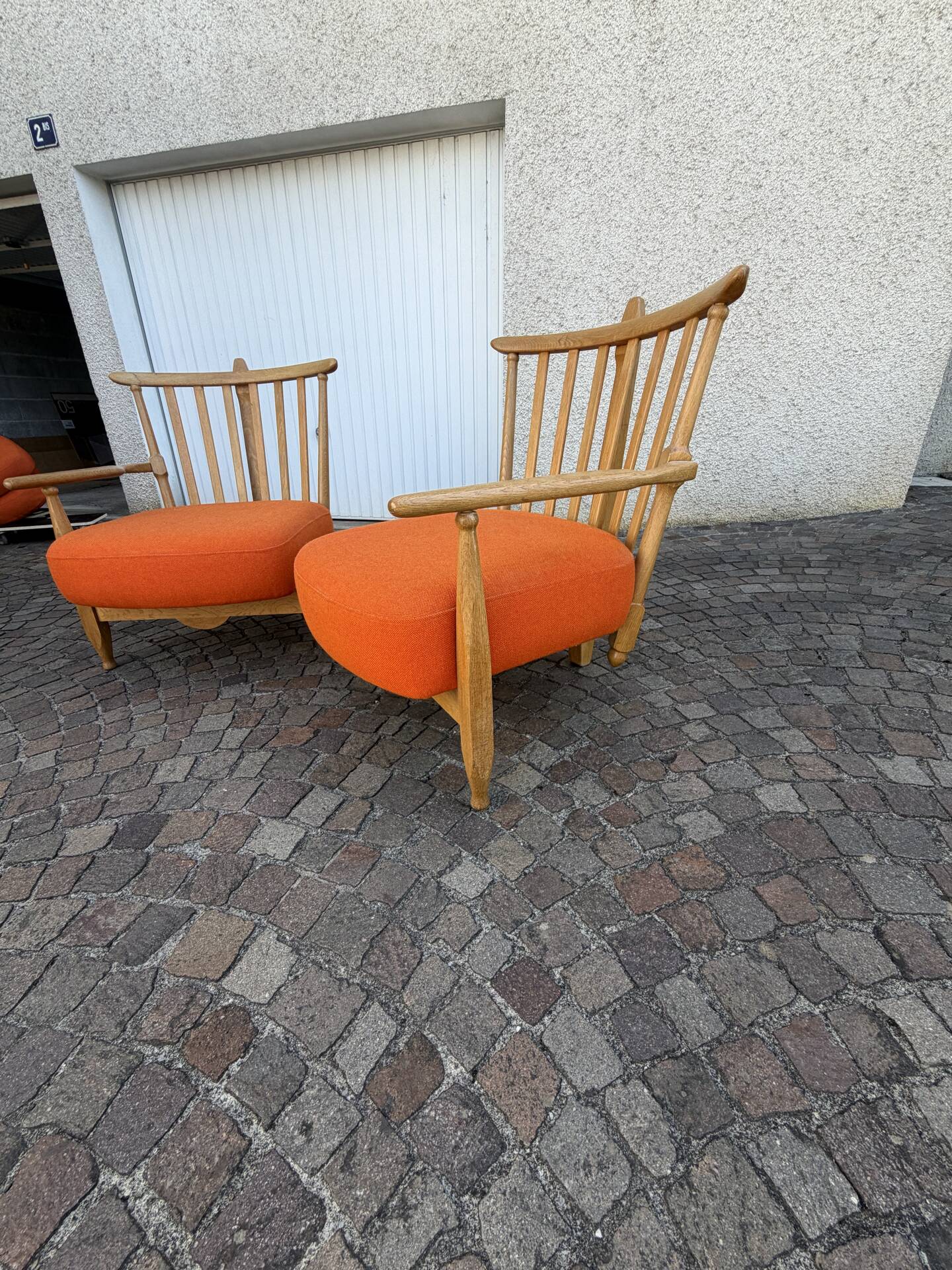 Robert guillerme & jacques chambron fan bench