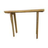 Solid oak console