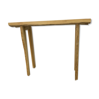Solid oak console