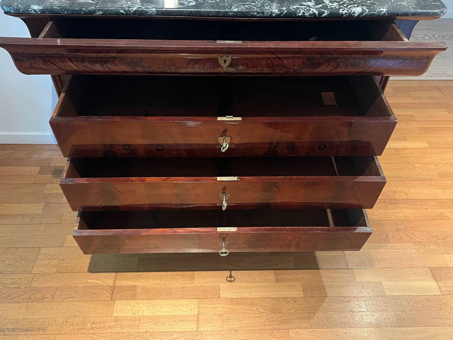 Commode Acajou Louis Philippe