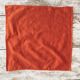10 antique monogrammed napkins MA - 38x38 cm - Cotton