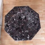 Octagonal marble table