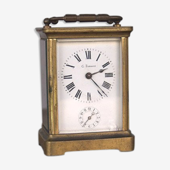 Travel clock 1900 bronze