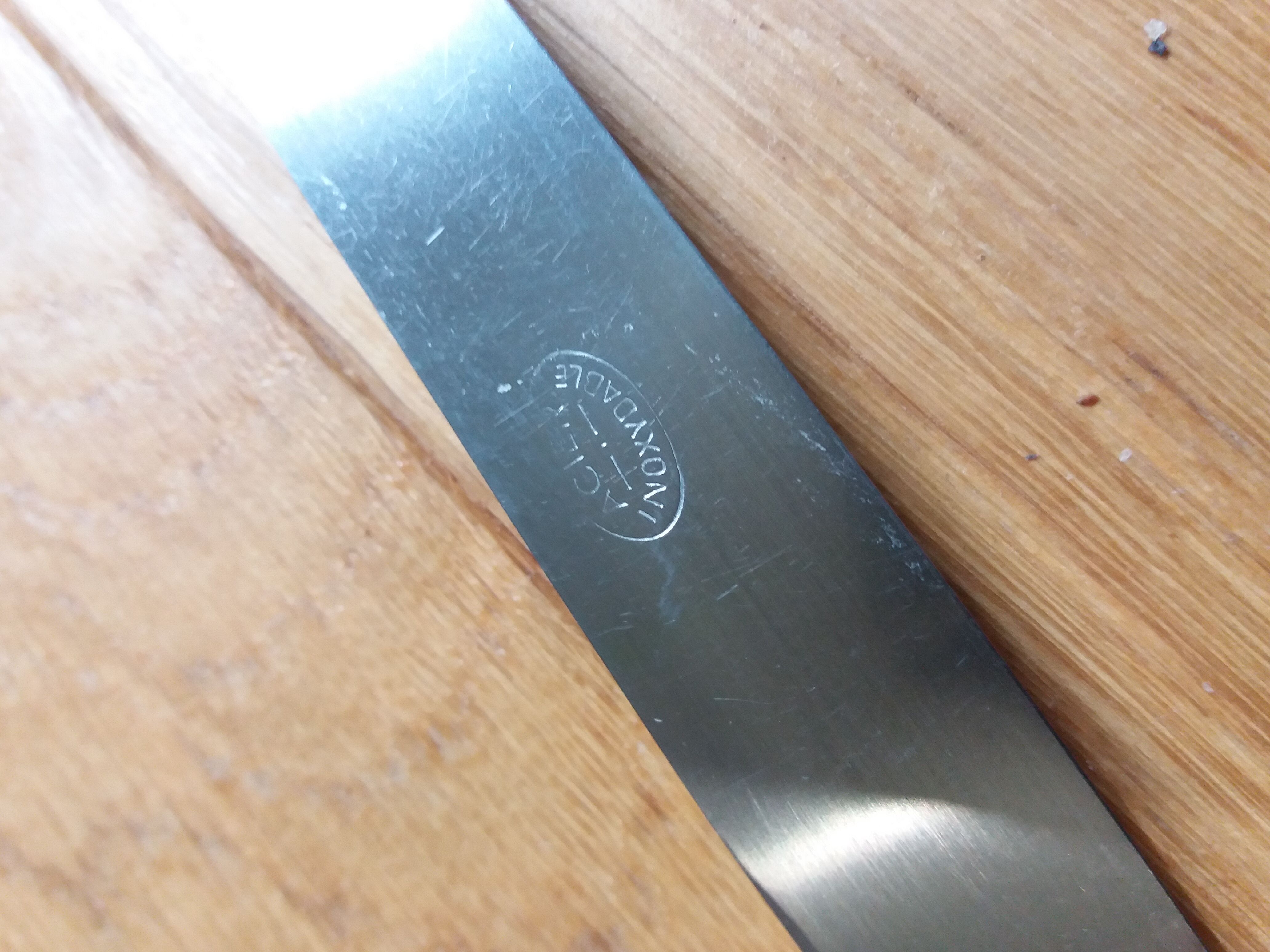 Art Deco knives in their box