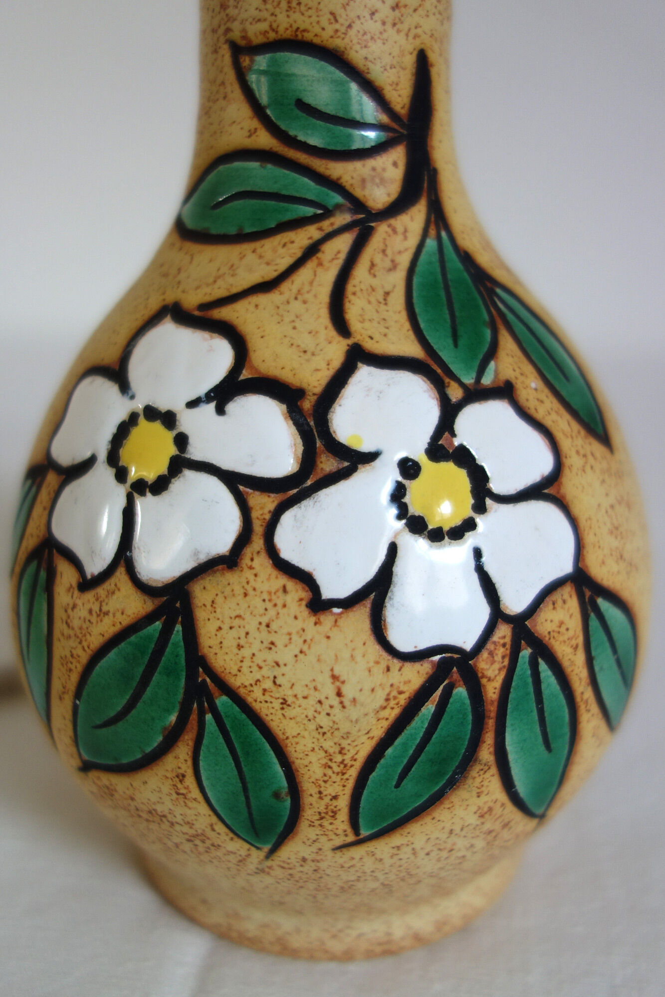 Vase vintage Vallauris lamp