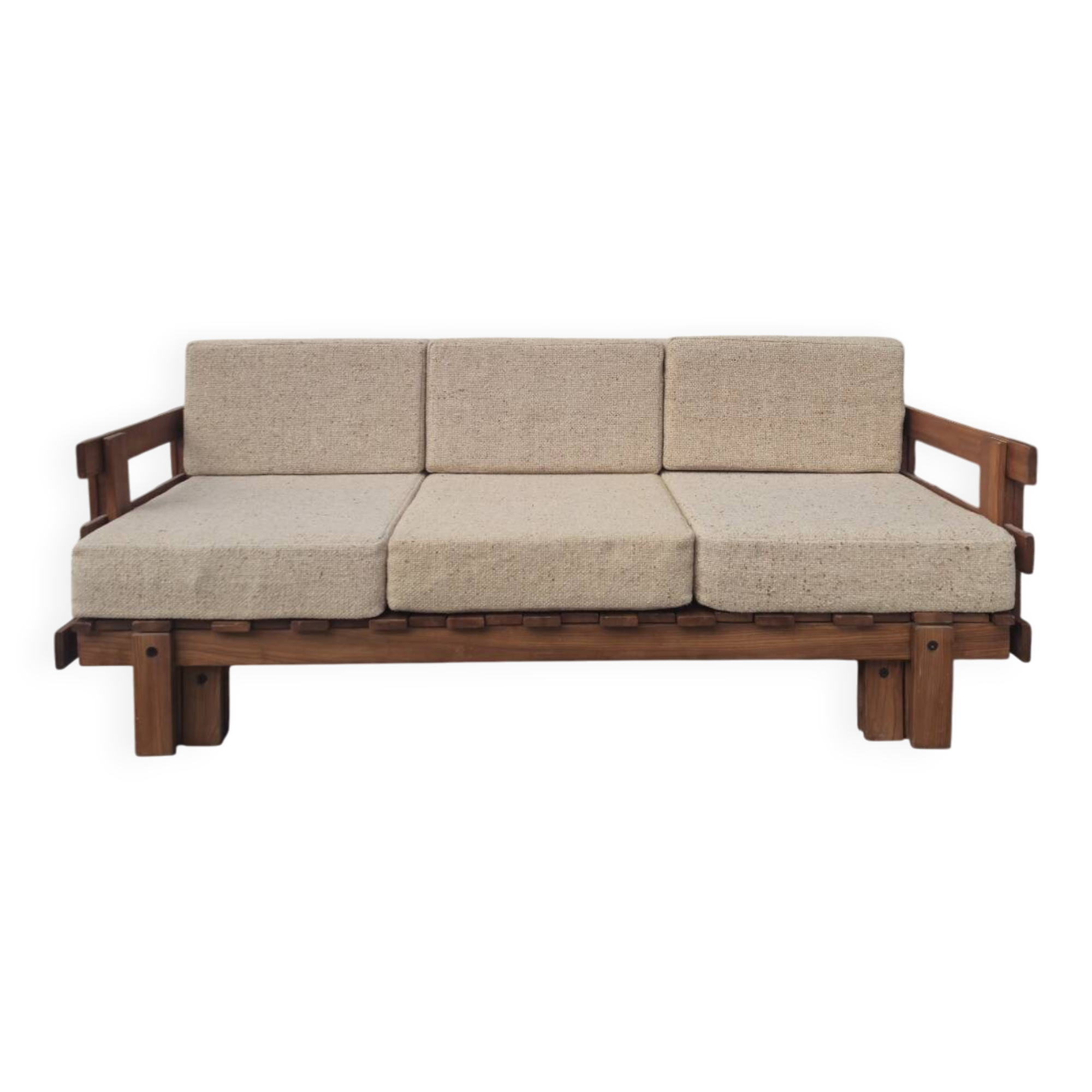 Canapé lit sofa vintage 3 places