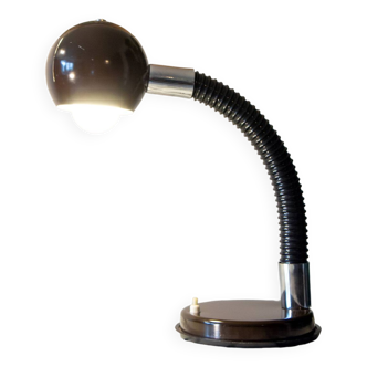Lampe flexible eye balle space age 70
