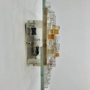 Murano glass wall lamp by Albano Poli for Poliarte, Italy 1970s
