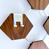 Large Vintage Scandinavian Teak Coat Rack