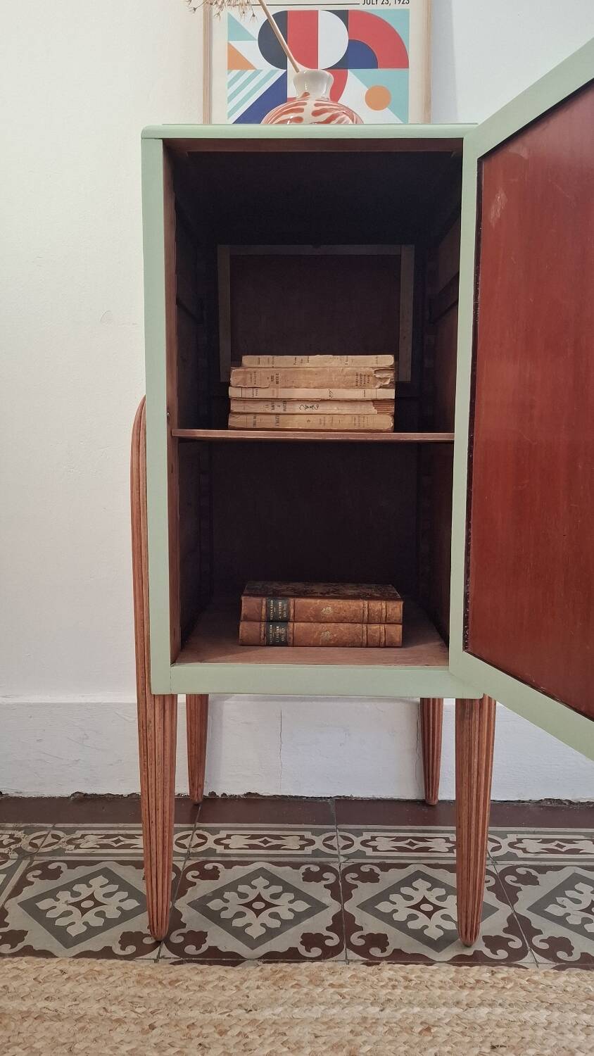 Restored entrance furniture