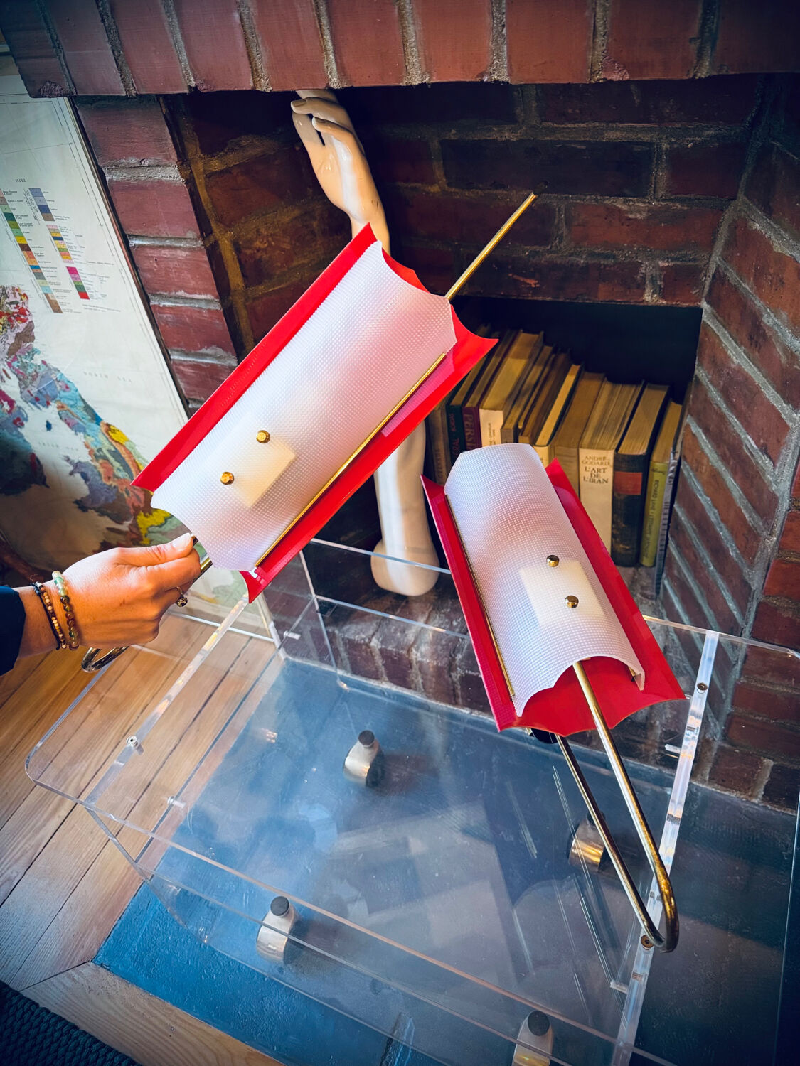 Vintage Mid-century wall sconces