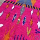 Authentic Moroccan Berber rug, Azilal, new and colorful, 256x150cm