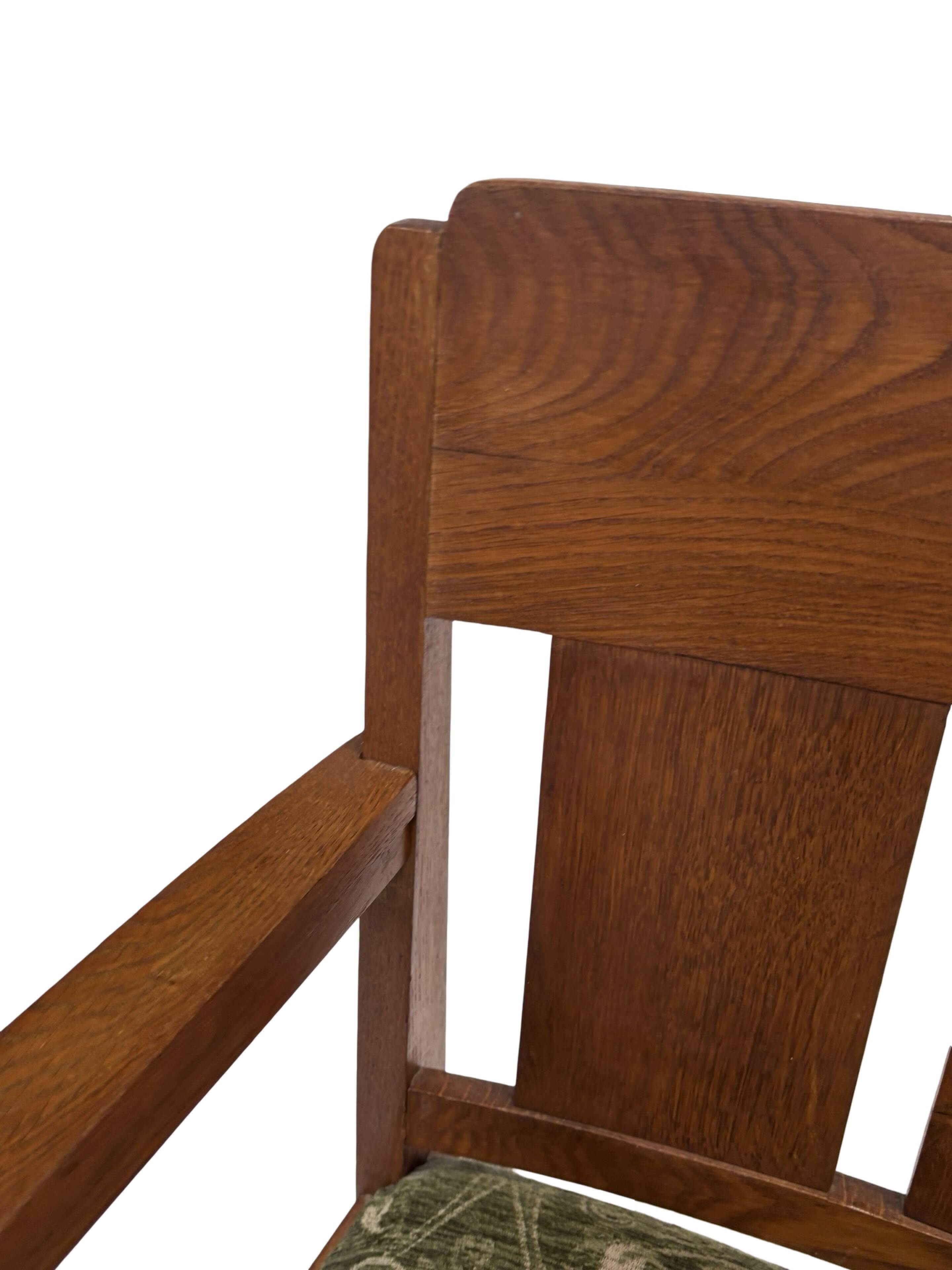 Art Deco modernist Dutch(Hague School) armchair 1920s