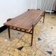 Scandinavian coffee table compass legs