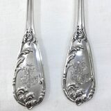 Léon lapar silver salad cutlery