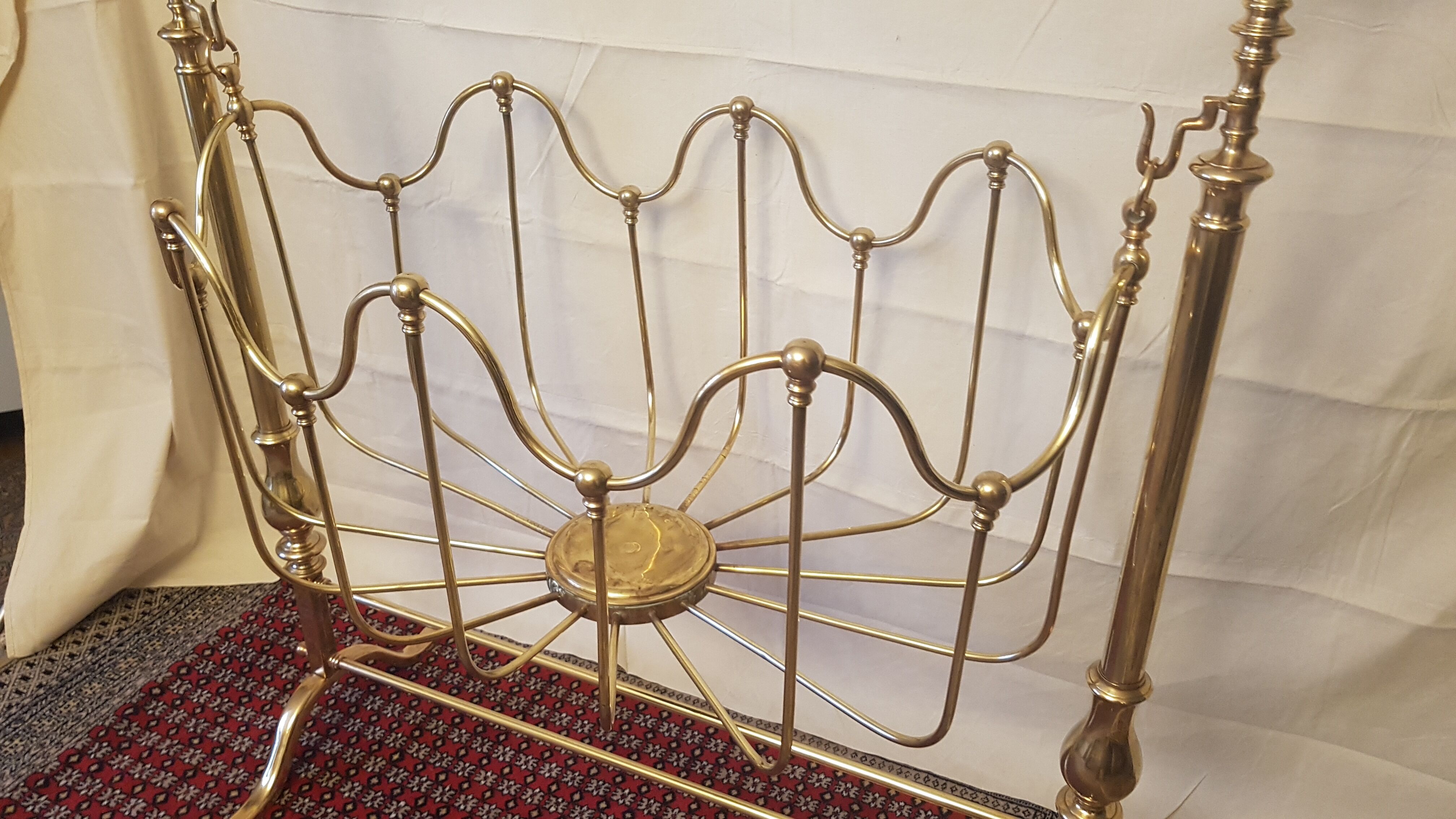 Brass cradle 1880