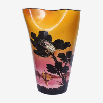 Vase cigale vallauris