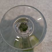Verre à liqueur cristal Baccarat genova double vert chartreuse