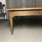 Oak farmhouse table