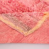 Vintage Moroccan Shag Rug 150 x 268 cm - Handmade Berber Rug - Wool Rug