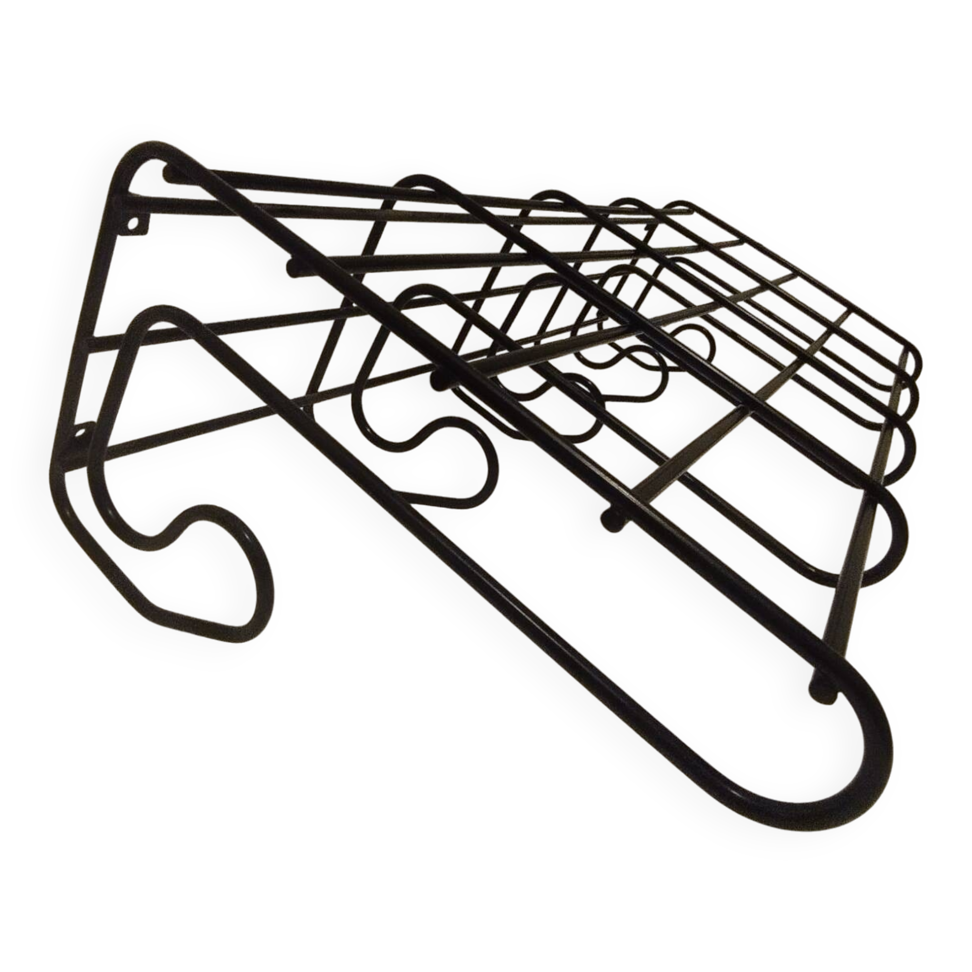 IKEA FRÄN Black coat rack by Louise Hederstrom