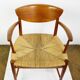 Pair of teak armchairs model 317 by Peter Hvidt for Soborg Mobler Denmark
