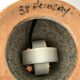 Accolay ceramic lamp vintage 70s