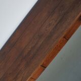 Rustic vintage French pine table or desk from the Landes, 1950s.