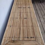 Enfilade vintage en rotin