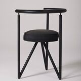 Black chair "Miss Dorn" Philippe Starck