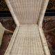 4 chaises en osier