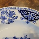 Plat bleu en gien