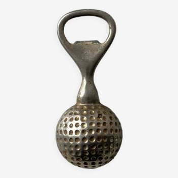 Golf ball bottle opener