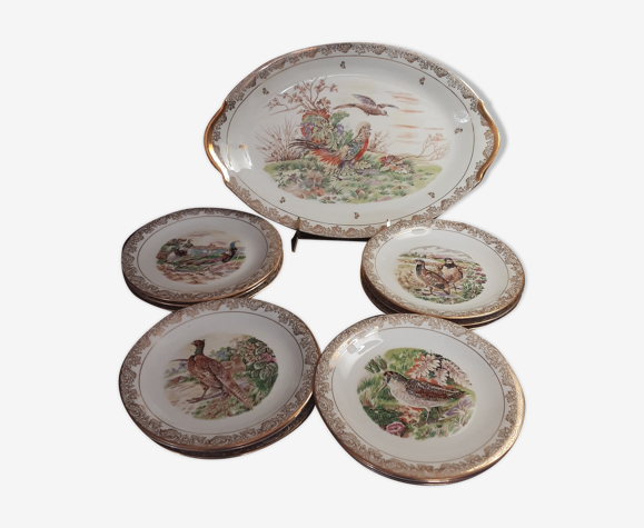 Service porcelaine Limoges vintage