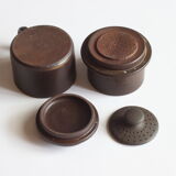 Ceramic filter coffee cups by Zaalberg Holland, 1960s.