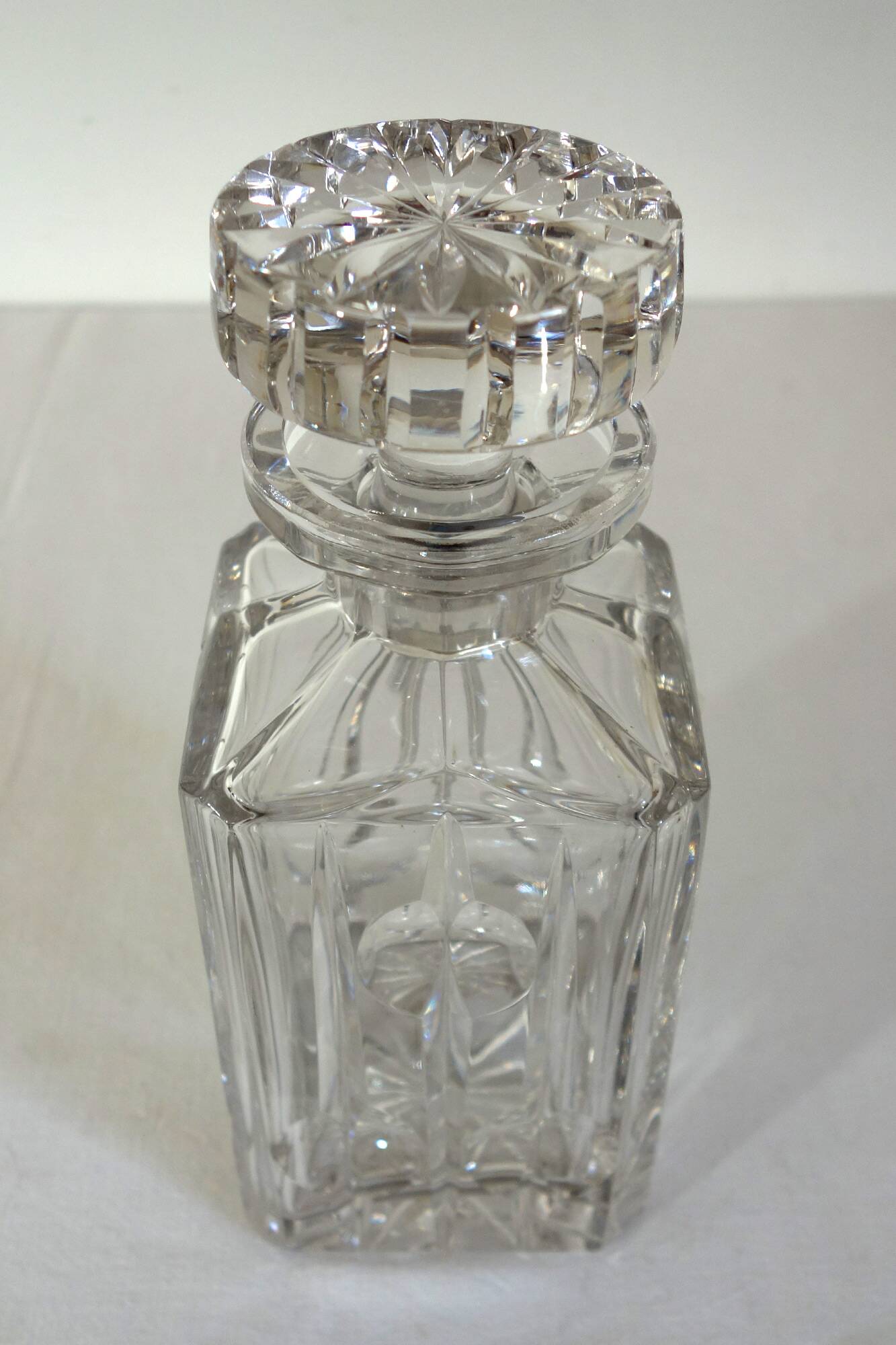 crystal whiskey decanter, Germany, 1970s