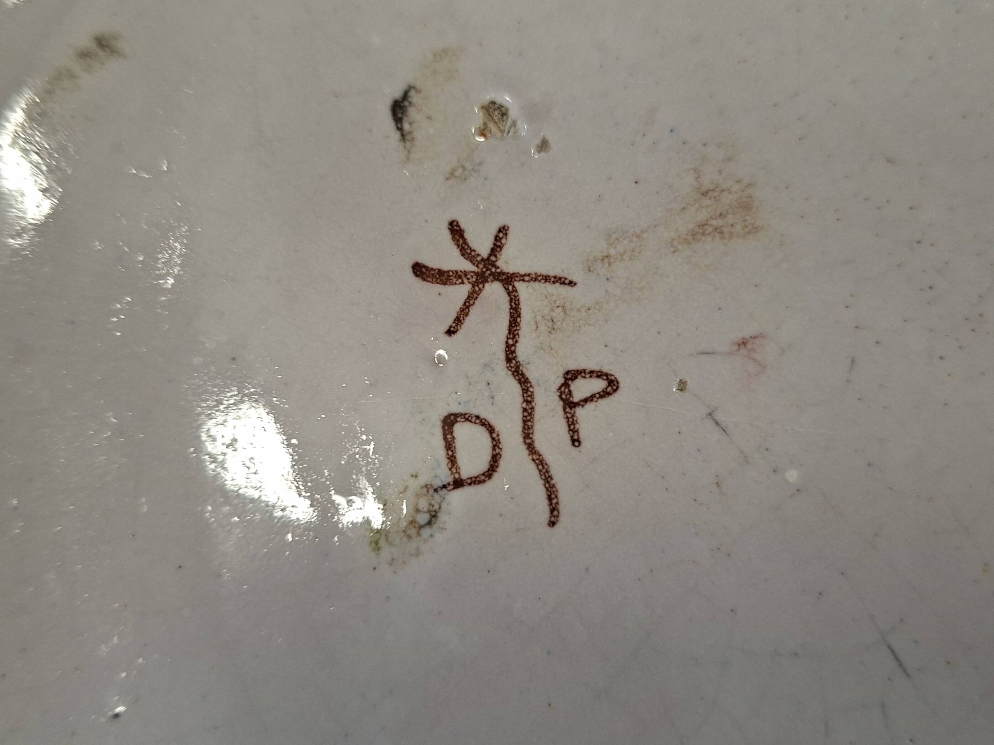 Scaldino in Ceramica Dipinto a Mano – Stile Deruta – Vintage da Collezione