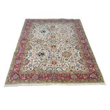 Tapis persan Tabriz vintage fin, 204 x 141 cm